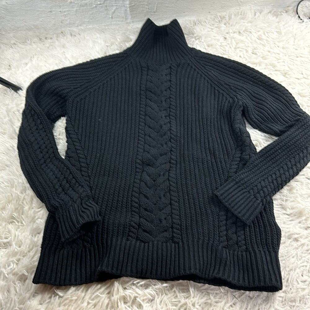 Lululemon Bring The Cozy Turtleneck Black